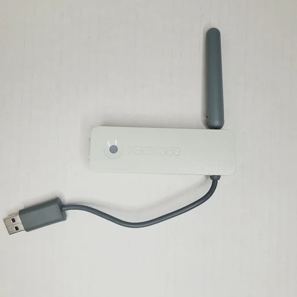 Official Microsoft XBOX 360 Wireless Networking Adapter Internet WiFi Connection - Picture 1 of 4